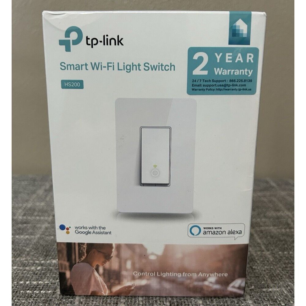 TP-LINK Smart Wi-Fi Light Switch HS200 (US) NIB‎